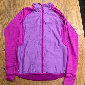New Balance Women's pink windbreaker